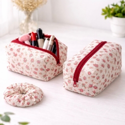Trousse de Maquillage "Jardin Fleuri"