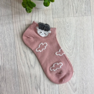 Chaussettes courtes avec des motifs variés et originaux