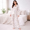 Ensemble de pyjama à motif floral