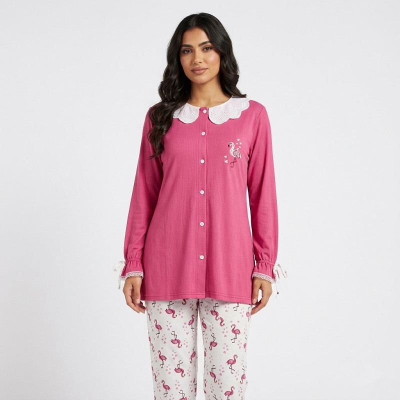Ensemble Chic Flamingo