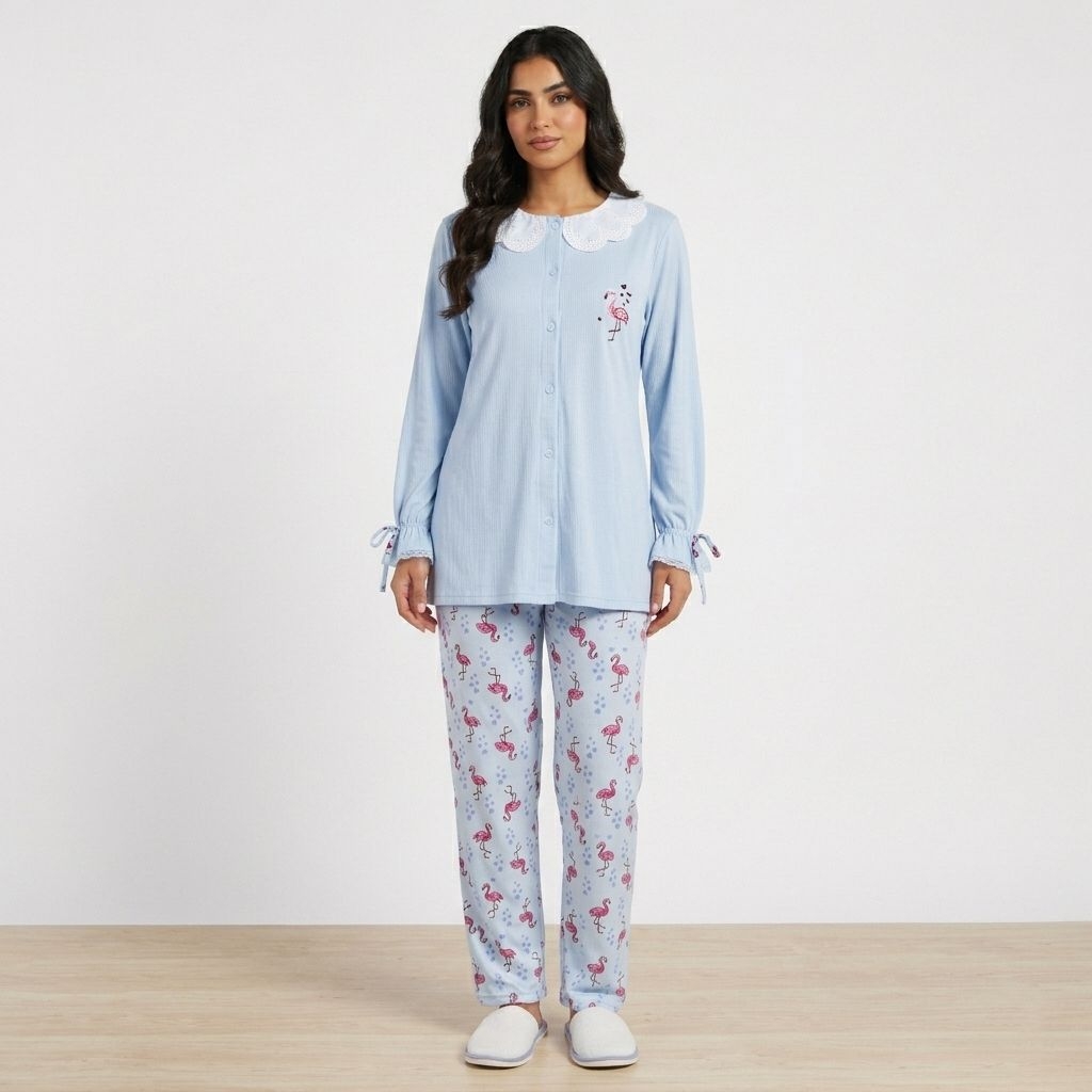 Ensemble Chic Flamingo