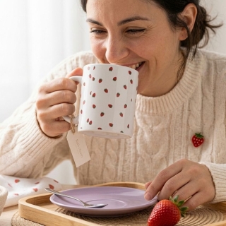 كوب الفراولة
