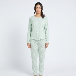 Pyjama "Peachy" – Fraîcheur & Douceur