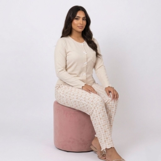 Pyjama "Peachy" – Fraîcheur & Douceur