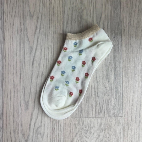 Chaussettes courtes avec des motifs variés et originaux