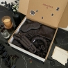 Coffret de Nuit en Satin Soyeux pour le Soin du Sommeil