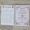 مذكرة الزهور