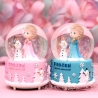Boule à Neige Musicale "Frozen" - Elsa & Olaf