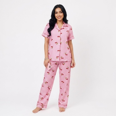 Pyjama Cerise de Rêve