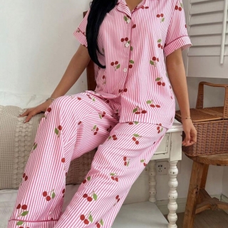 Pyjama Cerise de Rêve